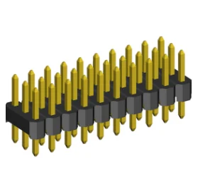 2.54mm Pin Header Triple Rows Straight Dip Type.
